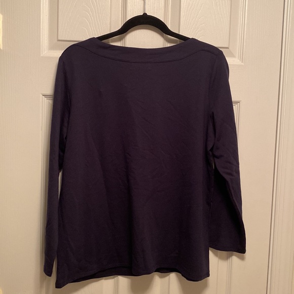 Brand New Rafaella Navy Top…size L - Picture 2 of 5